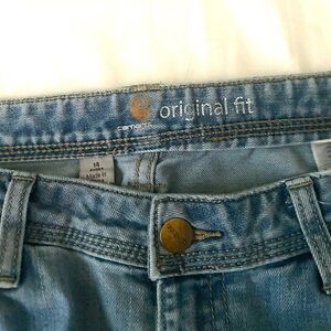 Carhartt Light Blue Denim Original Fit Jeans